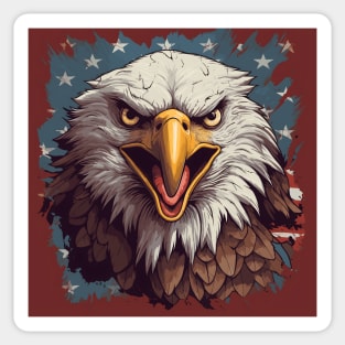 American Bald Eagle Sticker